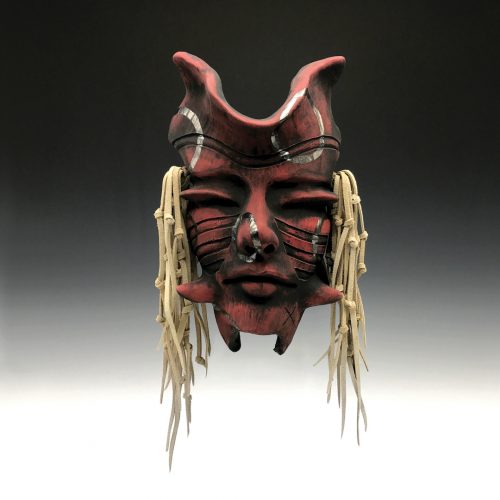 Virgil Ortiz Raku Press Mold Mask