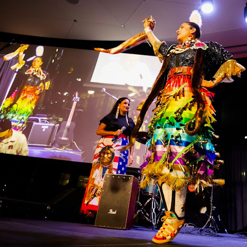 Indigenous dance performances