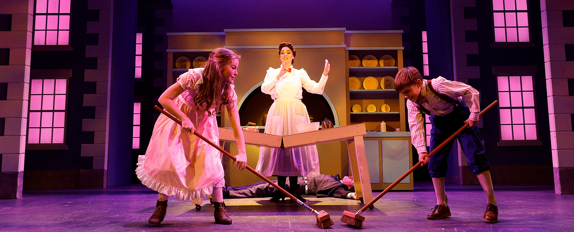 Mary Poppins on stage