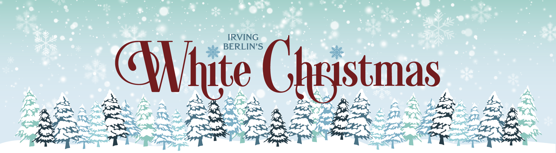 White Christmas graphic