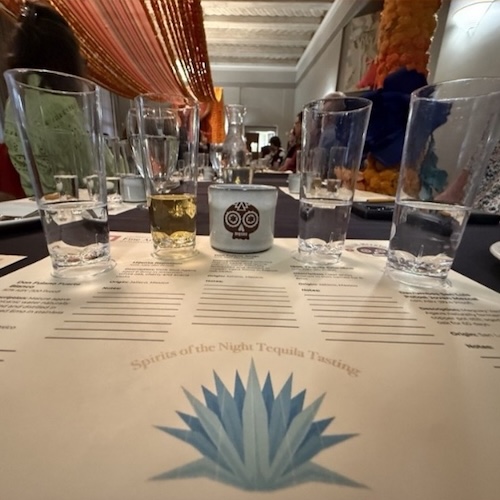 Tequila tasting